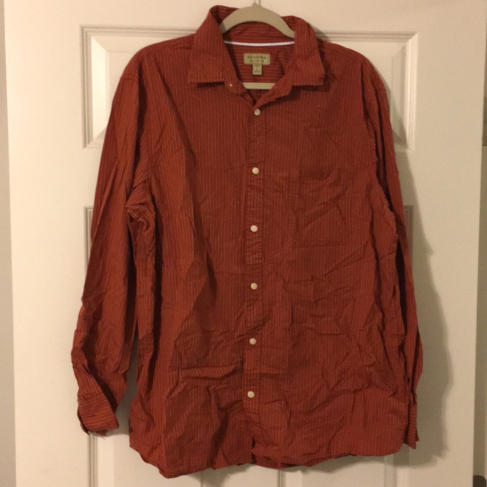 Sonoma Casual Long Sleeve Button Down Shirt
